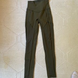 Dark Green Lululemon Leggings
